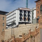 Fachada del Hotel Reina Cristina después de la rehabilitación