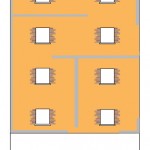 Diseño de la fachada lateral