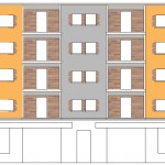 Diseño de la fachada principal